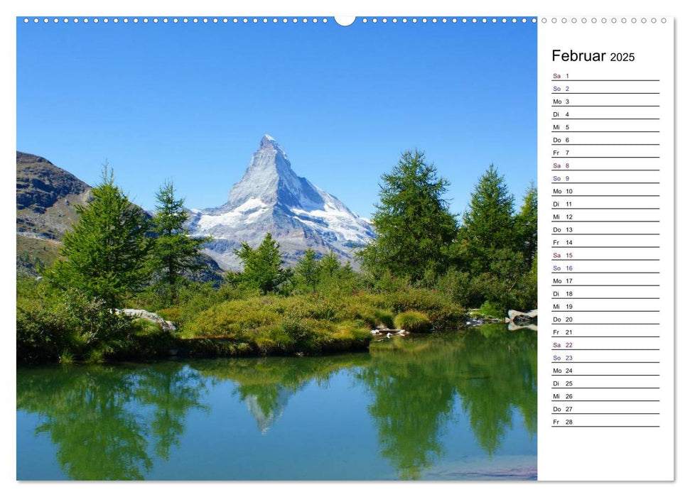 Matterhorn. Der Berg der Berge (CALVENDO Premium Wandkalender 2025)