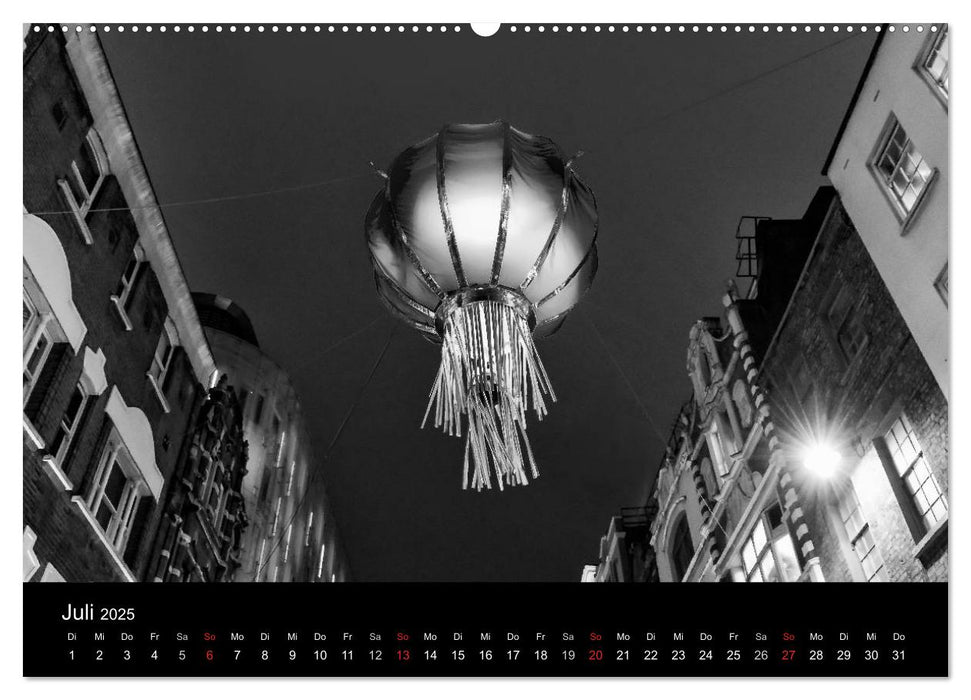 Unterwegs in London (CALVENDO Premium Wandkalender 2025)