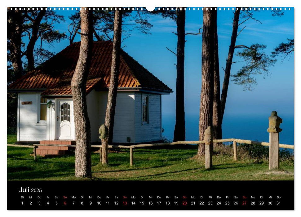 Gesehen auf - Rügen und Hiddensee (CALVENDO Premium Wandkalender 2025)