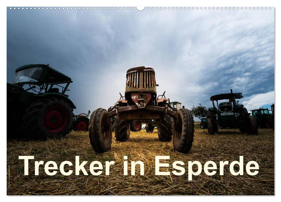 Treckertreff in Esperde (CALVENDO Wandkalender 2025)