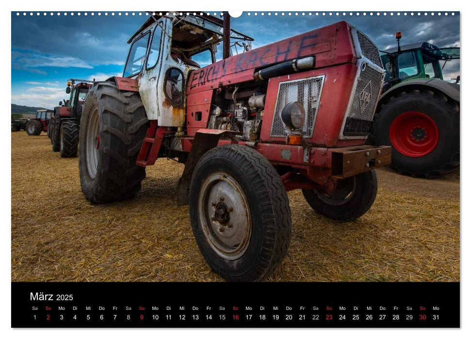 Treckertreff in Esperde (CALVENDO Wandkalender 2025)