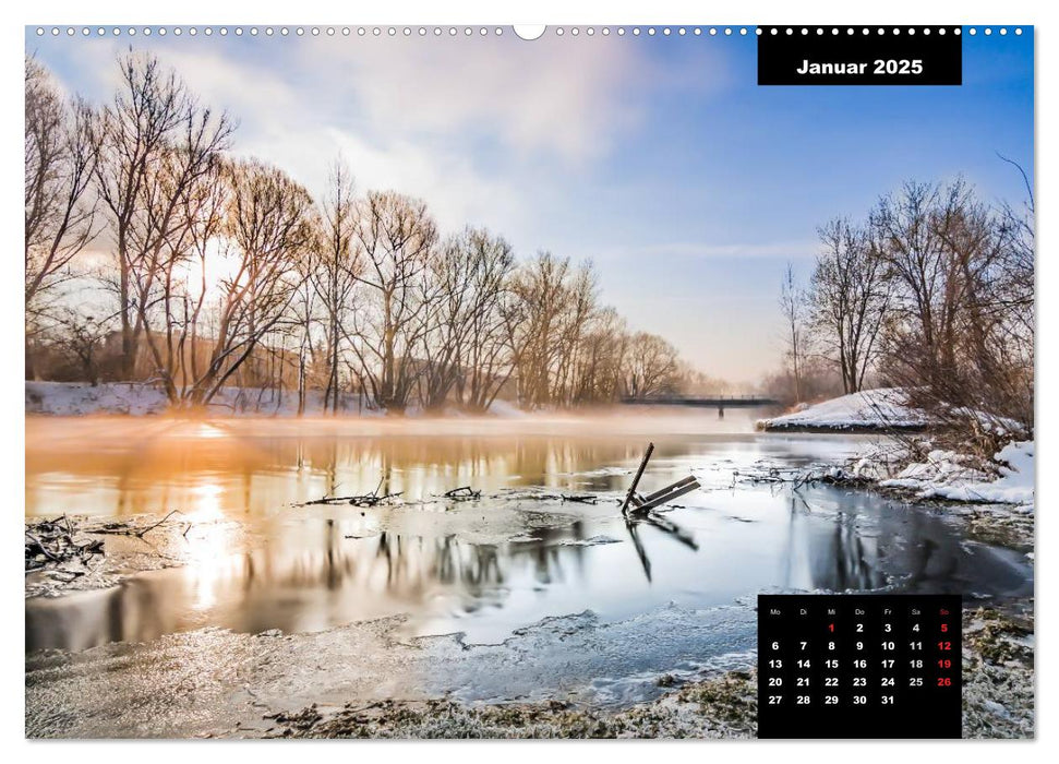 Rudolstadt - Schwarza (CALVENDO Premium Wandkalender 2025)