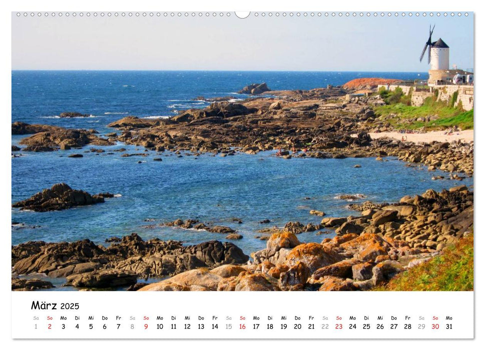 Camino Portugues - Jakobsweg (CALVENDO Premium Wandkalender 2025)