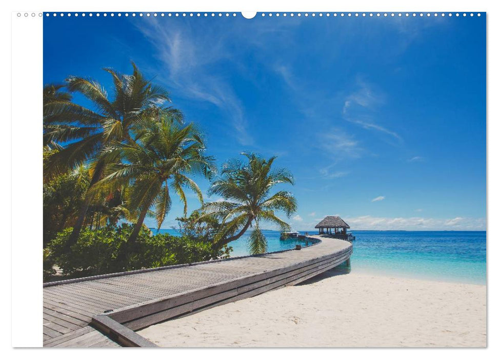 Südsee-Inseln. Von Fidschi bis Bora Bora (CALVENDO Wandkalender 2025)