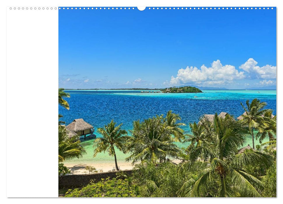 Südsee-Inseln. Von Fidschi bis Bora Bora (CALVENDO Wandkalender 2025)