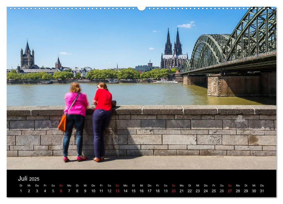 Kölner - Blickwinkel (CALVENDO Premium Wandkalender 2025)