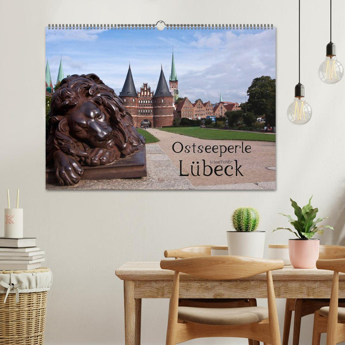 Ostseeperle Lübeck (CALVENDO Wandkalender 2025)