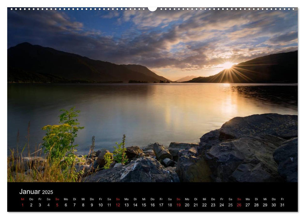 Landschaften im magischen Licht (CALVENDO Premium Wandkalender 2025)