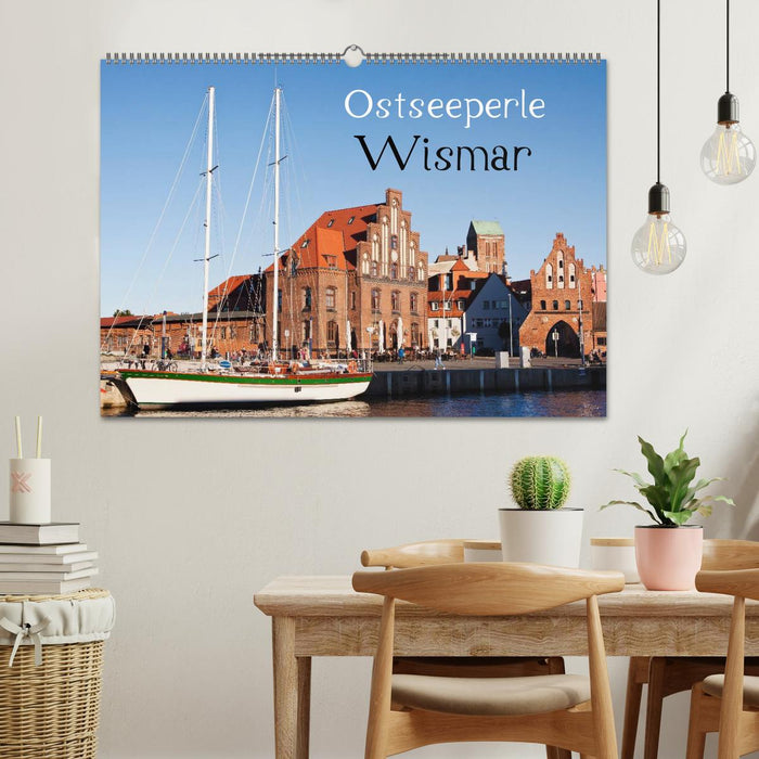Ostseeperle Wismar (CALVENDO Wandkalender 2025)