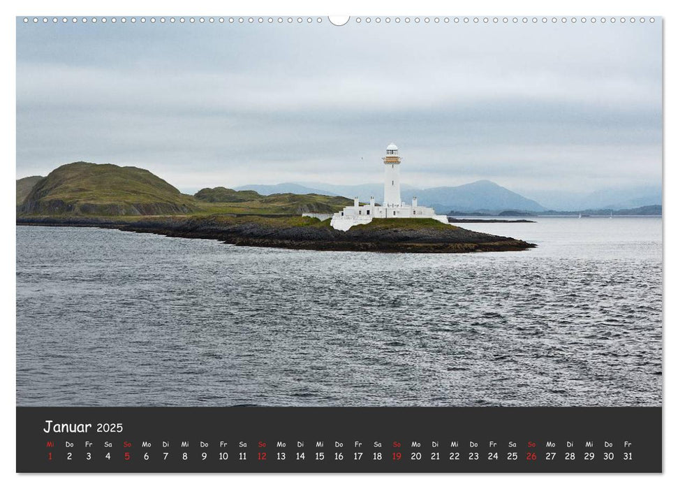 Schottland - grandiose Landschaften im Westen (CALVENDO Premium Wandkalender 2025)