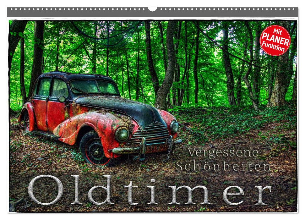 Oldtimer - Vergessene Schönheiten (CALVENDO Wandkalender 2025)