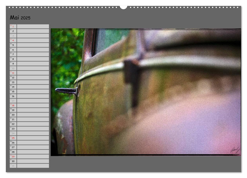 Oldtimer - Vergessene Schönheiten (CALVENDO Wandkalender 2025)