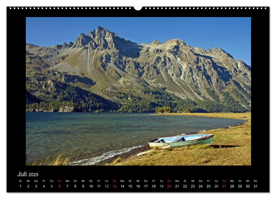 Oberengadin (CALVENDO Premium Wandkalender 2025)