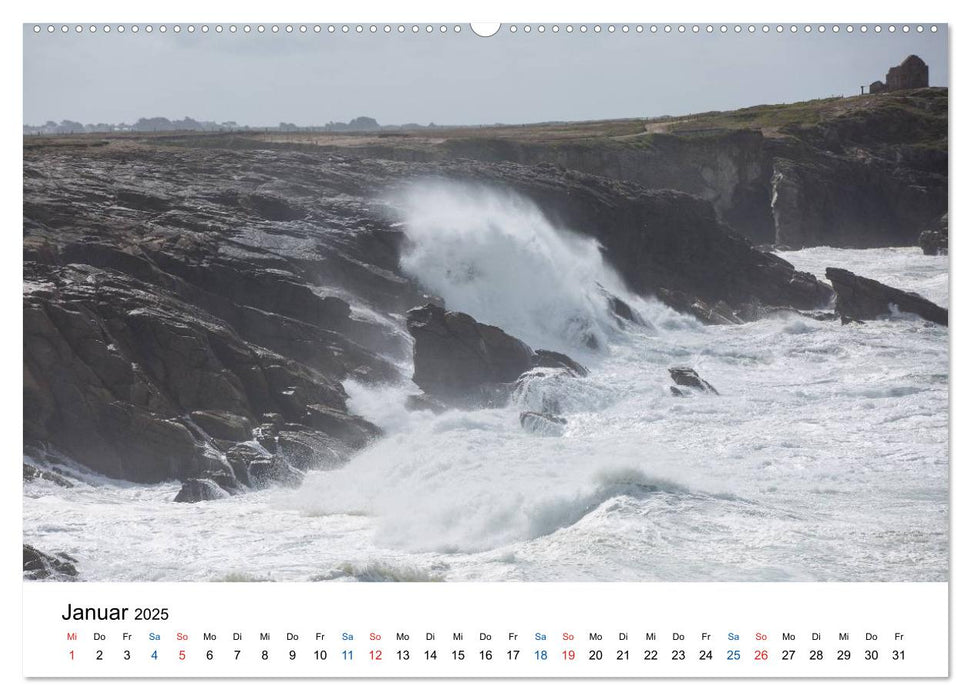 Das Morbihan - ein Ausflug in den Süden der Bretagne (CALVENDO Wandkalender 2025)