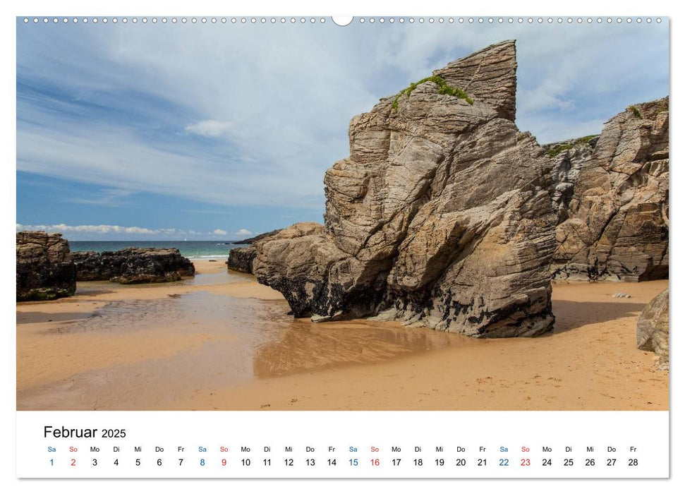 Das Morbihan - ein Ausflug in den Süden der Bretagne (CALVENDO Wandkalender 2025)