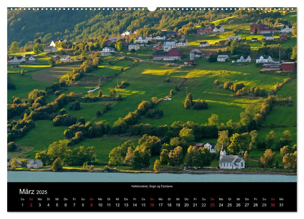 Norwegen (CALVENDO Premium Wandkalender 2025)