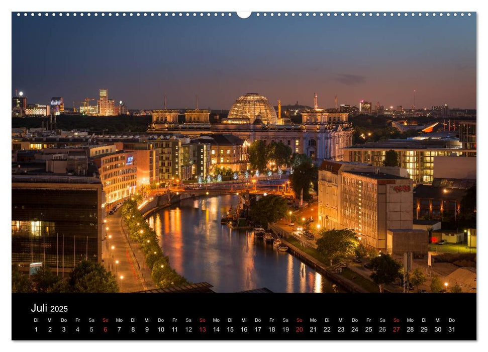 Berlin in Bildern (CALVENDO Premium Wandkalender 2025)