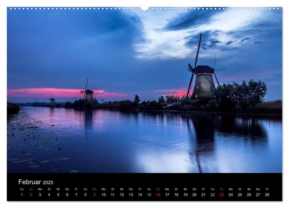 Landschaftliche Impressionen aus Deutschland und Europa (CALVENDO Premium Wandkalender 2025)