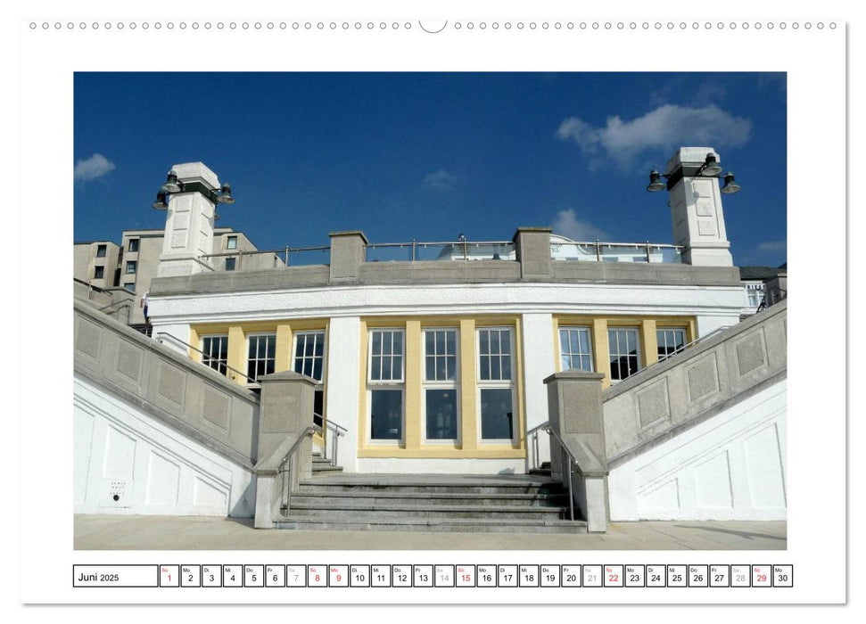 Borkum - Ostfriesische Insel mit Charme (CALVENDO Premium Wandkalender 2025)