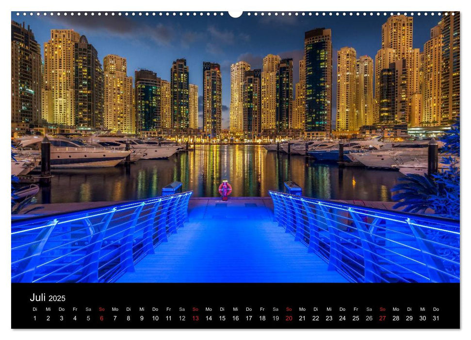 Dubai in Bildern (CALVENDO Premium Wandkalender 2025)