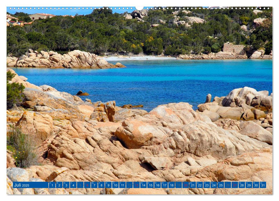 Sardiniens magische Küsten (CALVENDO Premium Wandkalender 2025)