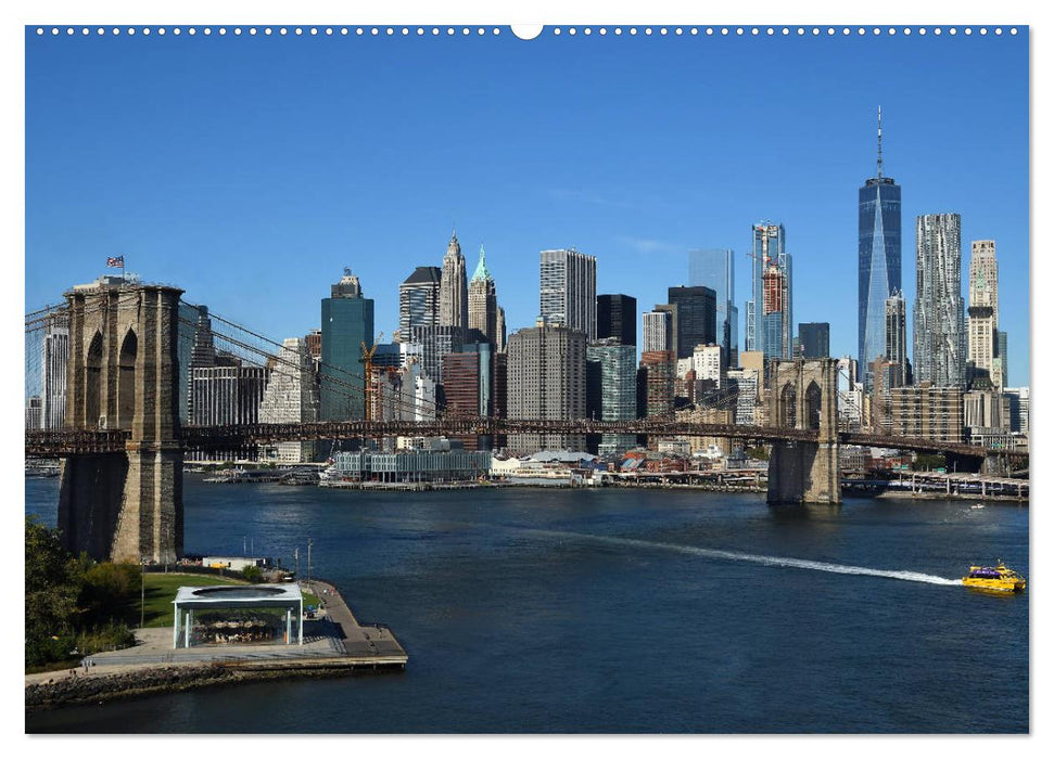 New York City - Zwischen Hudson und East River (CALVENDO Premium Wandkalender 2025)