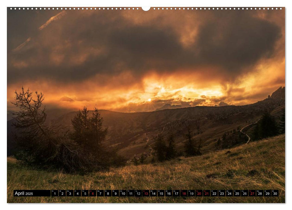 Dolomiten - Südtirol (CALVENDO Premium Wandkalender 2025)