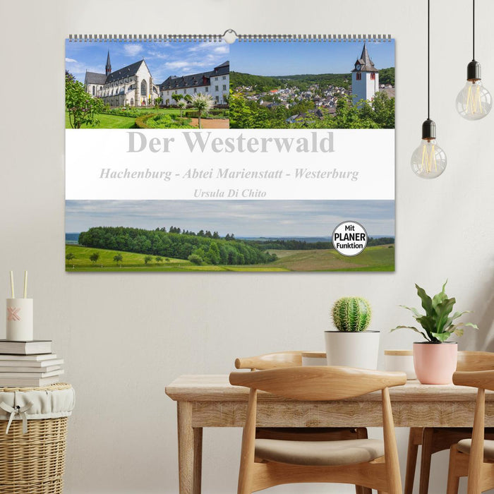 Der Westerwald (CALVENDO Wandkalender 2025)