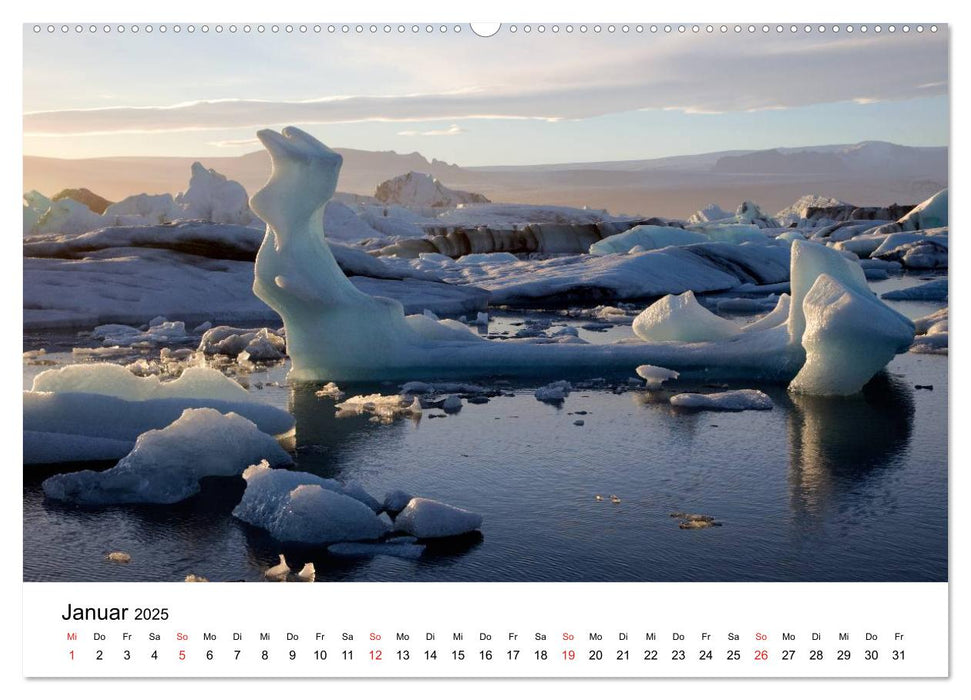 Island Natur pur (CALVENDO Premium Wandkalender 2025)