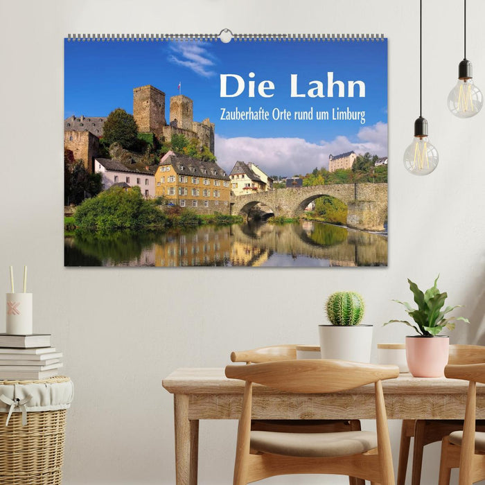 Die Lahn - Zauberhafte Orte rund um Limburg (CALVENDO Wandkalender 2025)