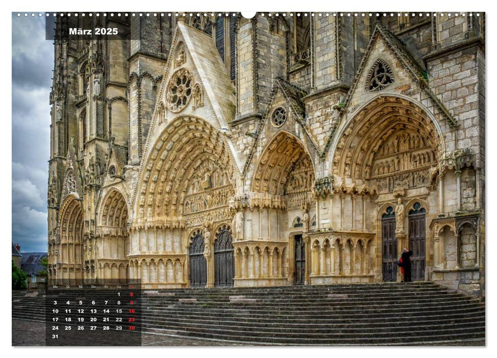 Ein Blick auf Frankreich (CALVENDO Premium Wandkalender 2025)