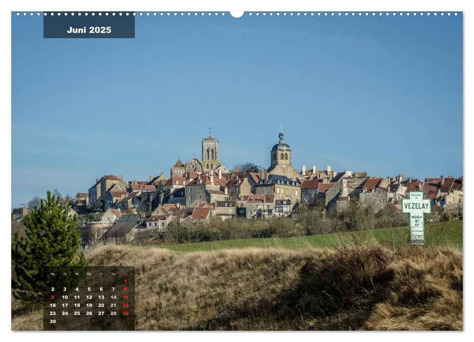 Ein Blick auf Frankreich (CALVENDO Premium Wandkalender 2025)