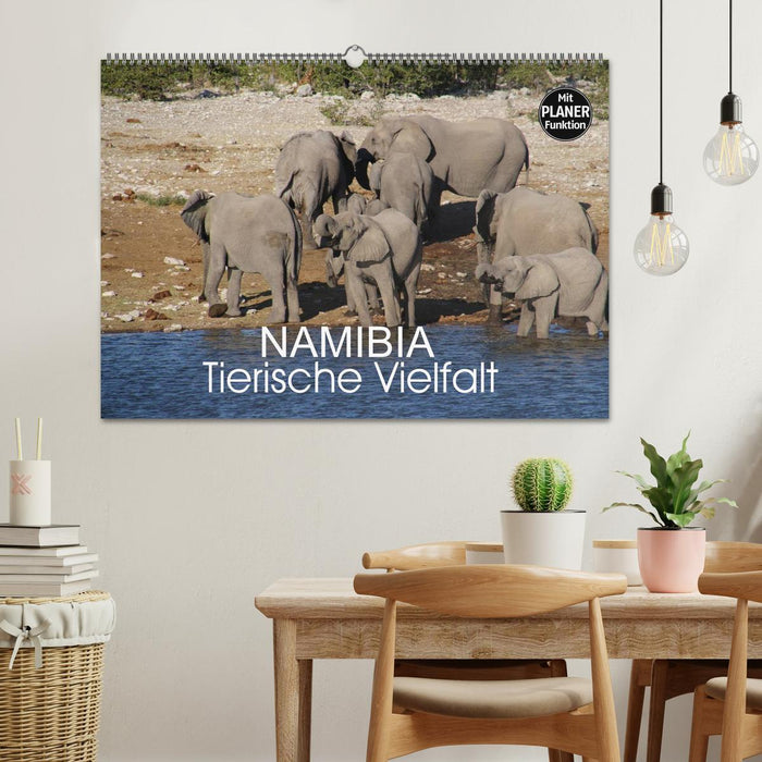 Namibia - Tierische Vielfalt (Planer) (CALVENDO Wandkalender 2025)