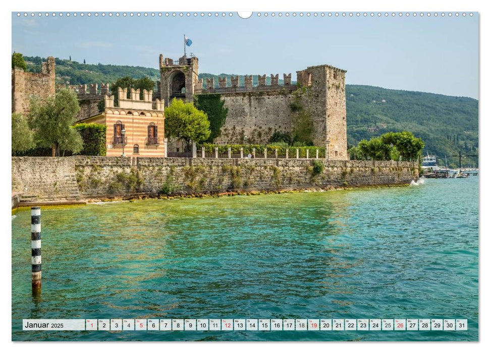 GARDASEE Orte am malerischen Ostufer (CALVENDO Premium Wandkalender 2025)