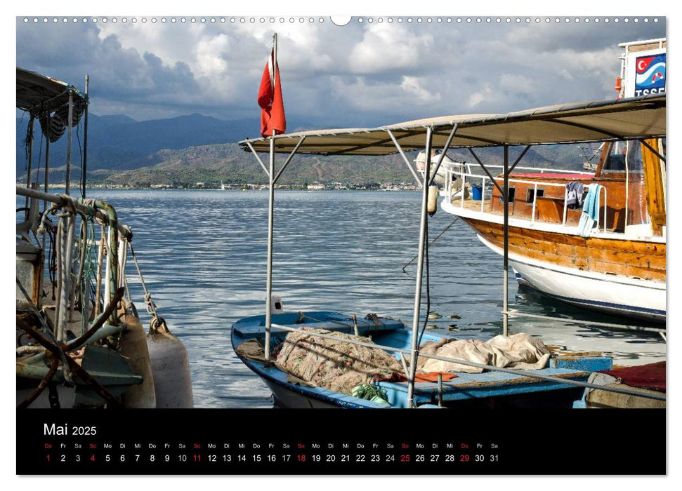 Türkische Riviera - Entlang der lykischen Küste (CALVENDO Premium Wandkalender 2025)