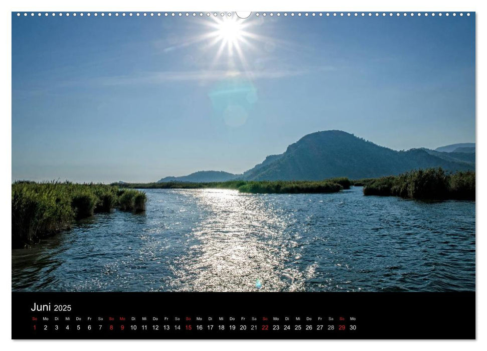 Türkische Riviera - Entlang der lykischen Küste (CALVENDO Premium Wandkalender 2025)