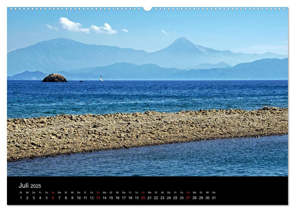Türkische Riviera - Entlang der lykischen Küste (CALVENDO Premium Wandkalender 2025)
