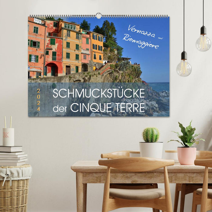 SCHMUCKSTÜCKE der CINQUE TERRE (CALVENDO Wandkalender 2025)