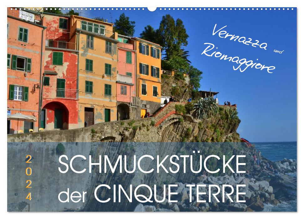 SCHMUCKSTÜCKE der CINQUE TERRE (CALVENDO Wandkalender 2025)