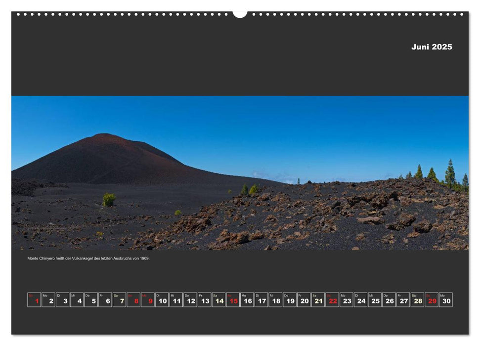 Teneriffa im Panorama (CALVENDO Premium Wandkalender 2025)