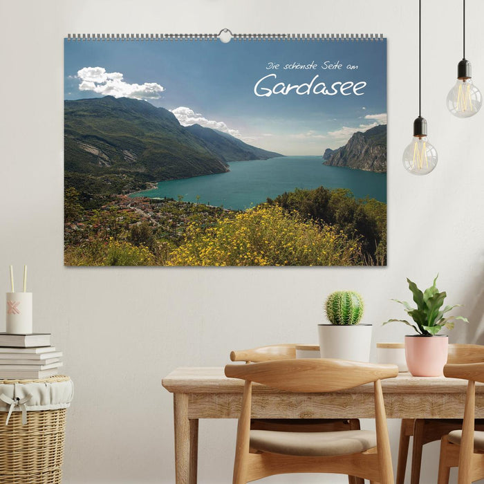 Die schönste Seite am Gardasee (CALVENDO Wandkalender 2025)