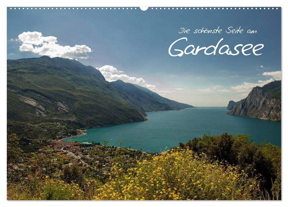 Die schönste Seite am Gardasee (CALVENDO Wandkalender 2025)