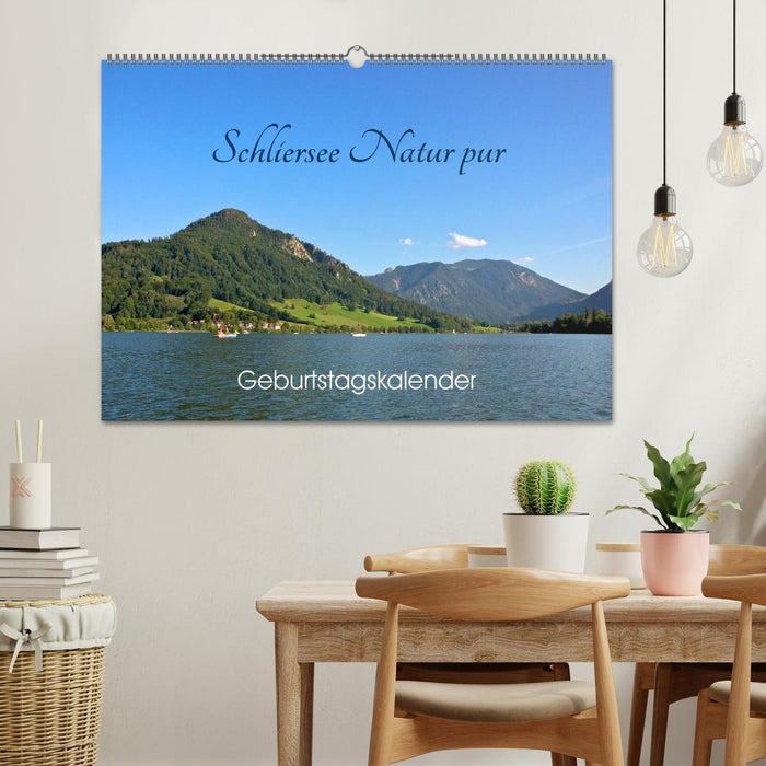 Schliersee Natur pur (CALVENDO Wandkalender 2025)