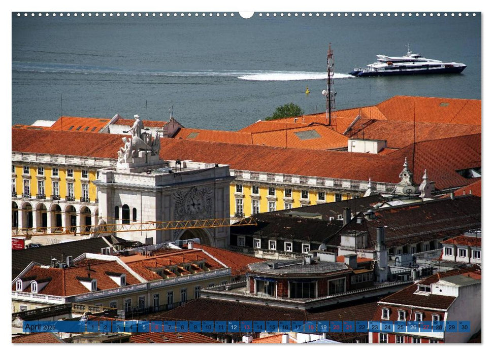 BlickPunkt Lissabon (CALVENDO Premium Wandkalender 2025)