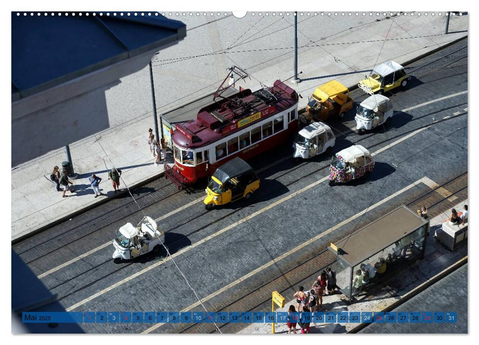 BlickPunkt Lissabon (CALVENDO Premium Wandkalender 2025)