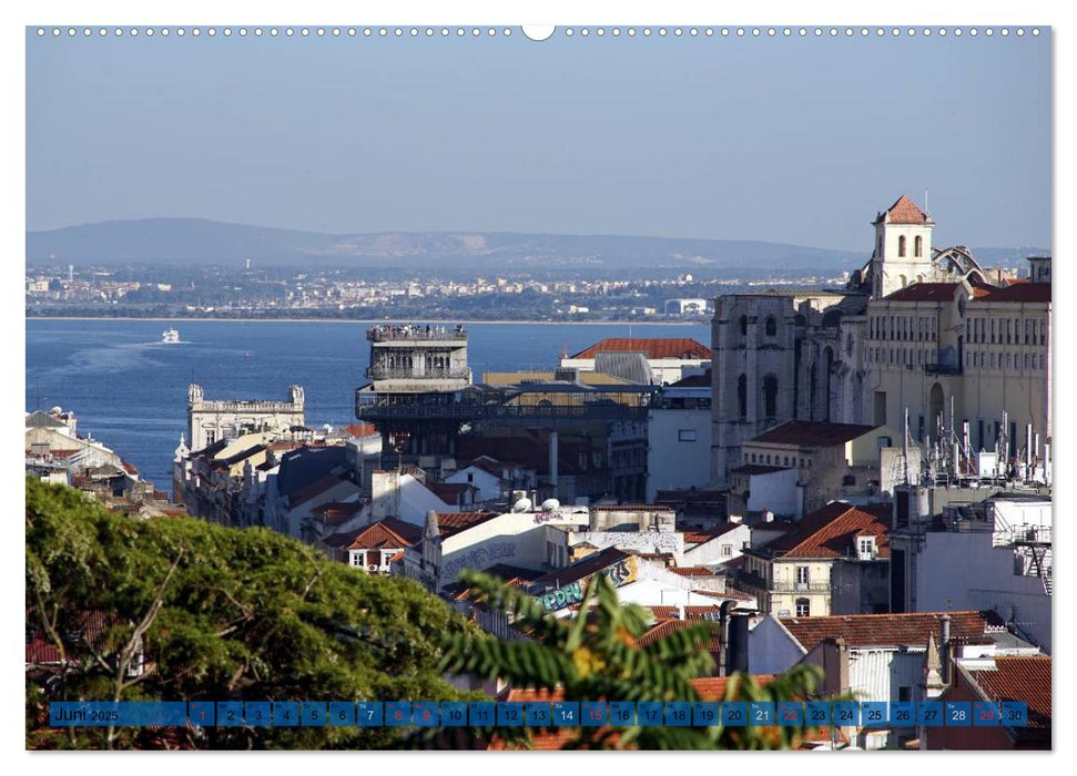 BlickPunkt Lissabon (CALVENDO Premium Wandkalender 2025)