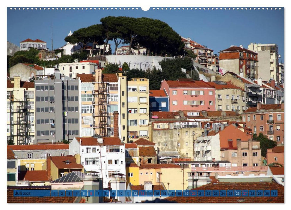 BlickPunkt Lissabon (CALVENDO Premium Wandkalender 2025)