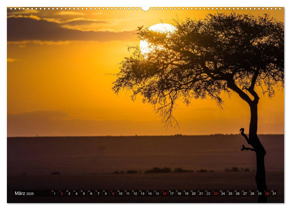 Ostafrika (CALVENDO Premium Wandkalender 2025)