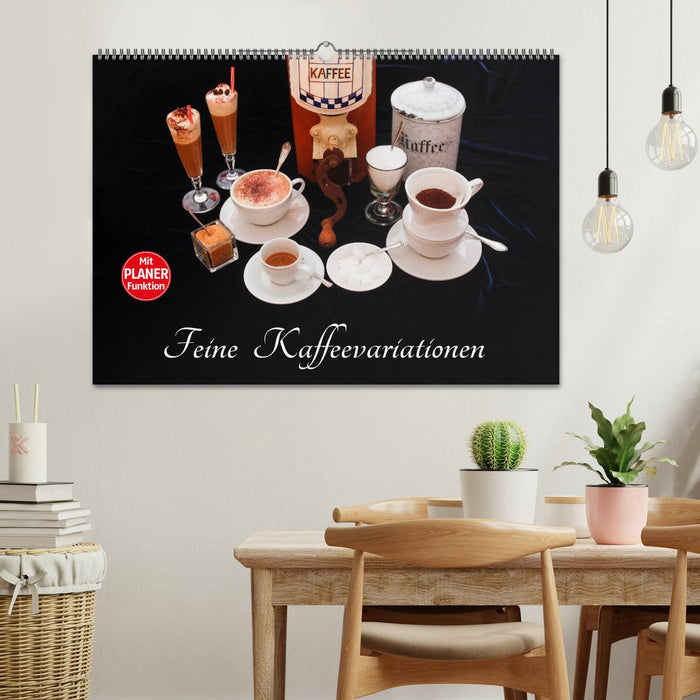 Feine Kaffeevariationen (CALVENDO Wandkalender 2025)