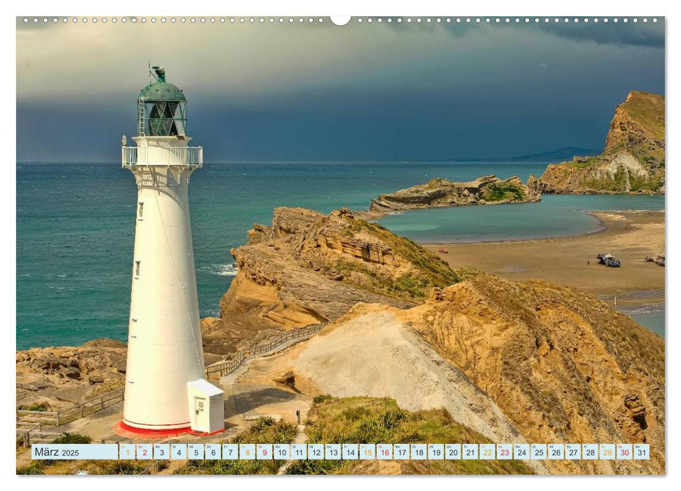 Leuchttürme - maritime Wegweiser weltweit (CALVENDO Premium Wandkalender 2025)